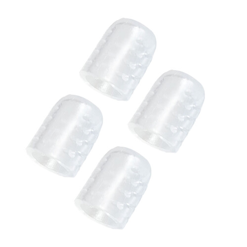 10 pezzi Parapunta in silicone traspirante 1
