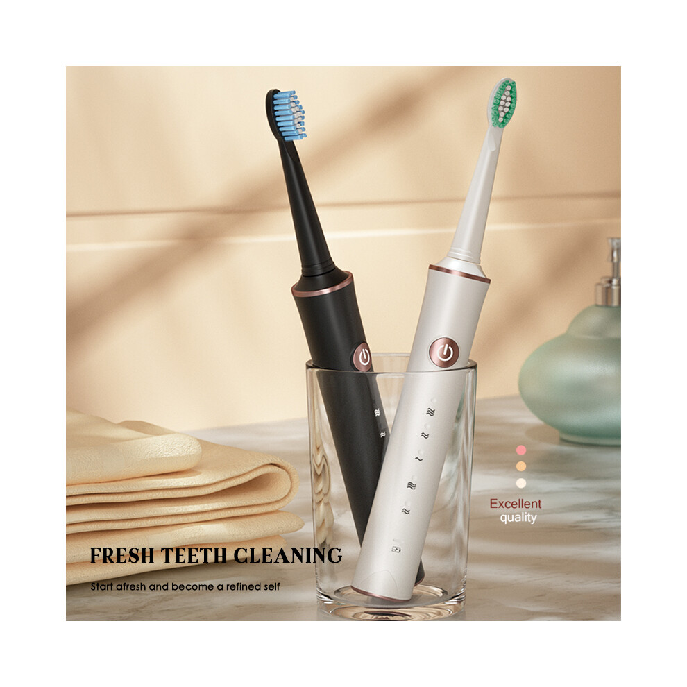 Electric Toothbrush Rechargeable 2-Minute Timer IPX7 Waterproof
