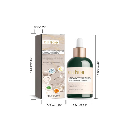ouhoe squalane copper peptide volumizing serum 50ml