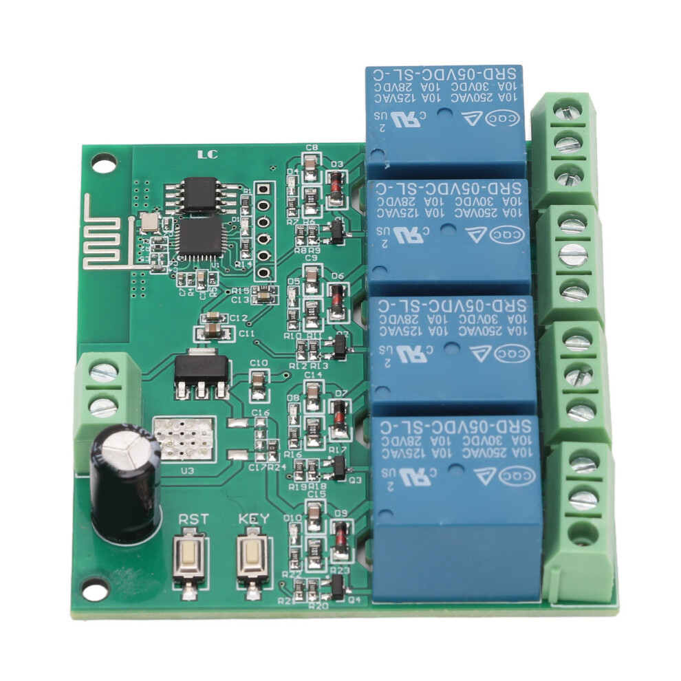 4 Channel Relay Module For Esp8266 Wifi Wireless Control 5V Pcb Board 8131356740387