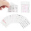40tlg. Nagelstickers Maniküre Schablone DIY 1