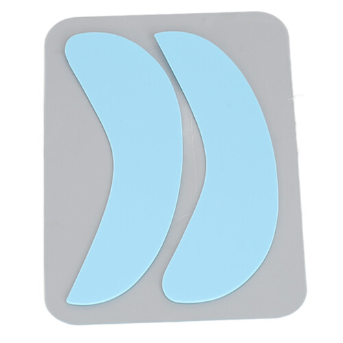 (Blue) 10x Silicone Half Moon Pads Blue 2