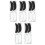 10 paar herbruikbare siliconen lash extension pads 3