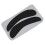 (Black) 10x Silicone Half Moon Pads Blue 2