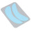 (Blue) 10x Silicone Half Moon Pads Blue 5