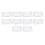 (White) 10x Silicone Under Eye Pads White 5