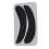 (Black) 10x Silicone Half Moon Pads Blue 3