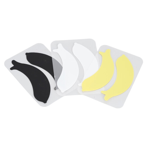 15 Paar Silikon-Wimpern-Pads 3 Farben 1