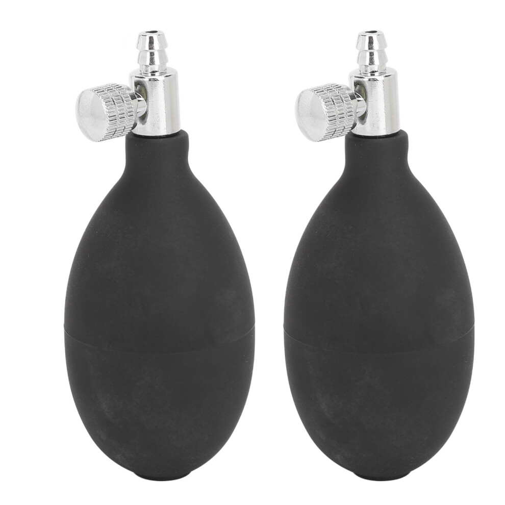 2pcs Latex Blood Pressure Bulb Pump with Air Release Valve