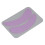 (Purple) 10x Silicone Half Moon Pads Blue 5