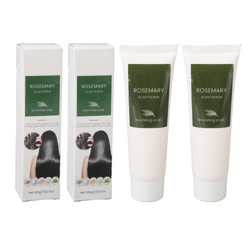 2x Kopfhaut-Peeling-Exfolierer
