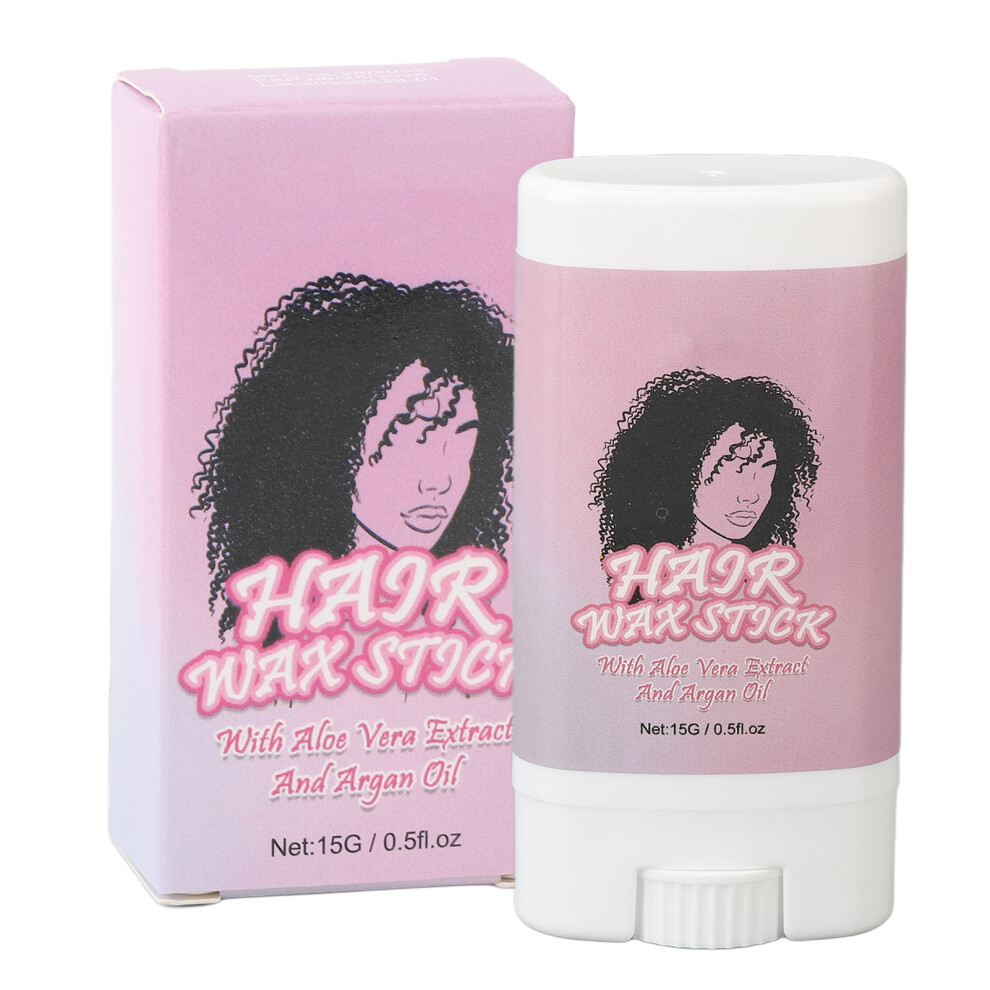 2Pcs Hair Wax Stick Long Lasting Styling Pomade Glossy Frizz Control