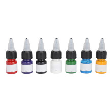 Tattootinte Set 7 Farben 56ml für Anfänger