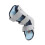 (Right Foot M) Kids Ankle Brace Breathable Adjustable Walking Boot L 2