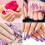 Acryl-Nagel-Set Pulver Flüssigkeit Pinsel Forms Feile 3 Farben 3