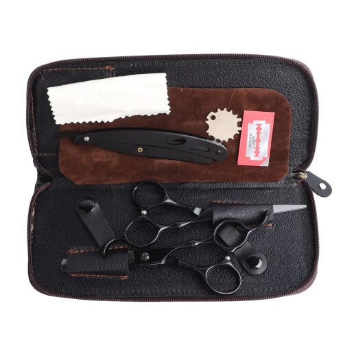 Professionelle Haarschere Edelstahl 5,5 Zoll Set