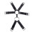 Men's Leather Adjustable Chest Strap Underwear 1