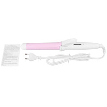 1 Zoll Keramik-Haarlockenstab für Ponywellen Rosa