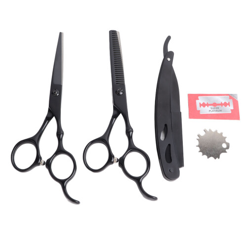 Professionelle Haarschere Edelstahl 5,5 Zoll Set 2