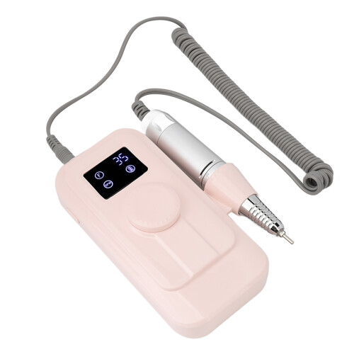 (Pink) Tragbare wiederaufladbare Nagelfeile weiß 1