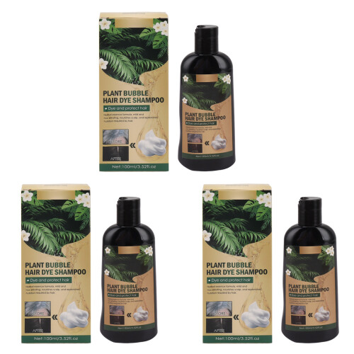 3PCS 100ml Shampoo Tinta Erboristica Nutriente
