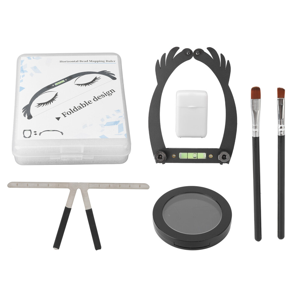 Black/White () Eyebrow Mapping String Ruler 0.7Oz Paste 1Ml Liquid