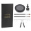 (Black) Microblading-Set mit Maßstab, 2 Pinseln, Schwarz 1