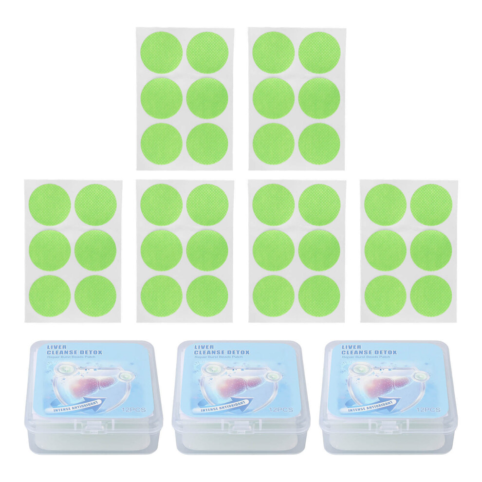36pcs Liver Detox Patch Gentle Cleansing Relief Body Treatment