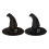 2Pcs Halloween Witch Hat Wizard Costume 3