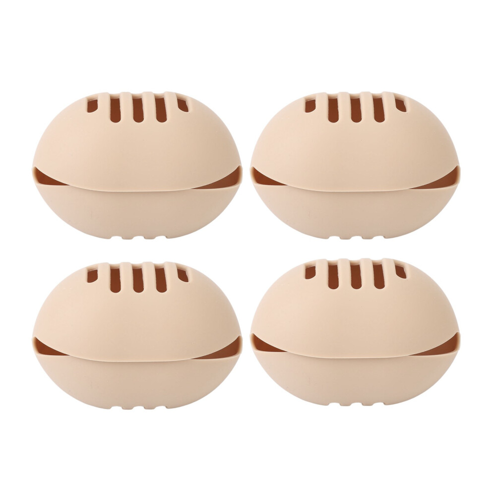 4pcs Silicone Makeup Sponge Holder Wet Dry Use Skin Friendly