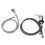 Shampoo Bowl Faucet 70cm Pipe 120cm Hose Kit 5