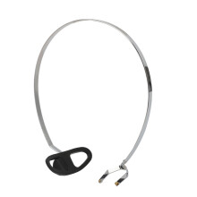 Knochenleitung-Kopfhörer mit Stirnband, 2/3-Pin Edelstahl