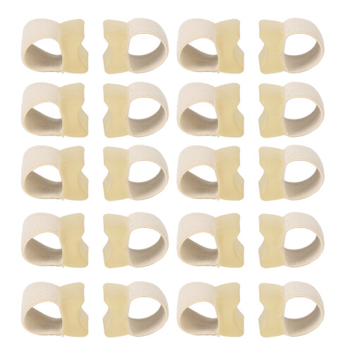 10 Pair Toe Separator Elastic Pressure Relief Big Toe Spacer Hammertoe