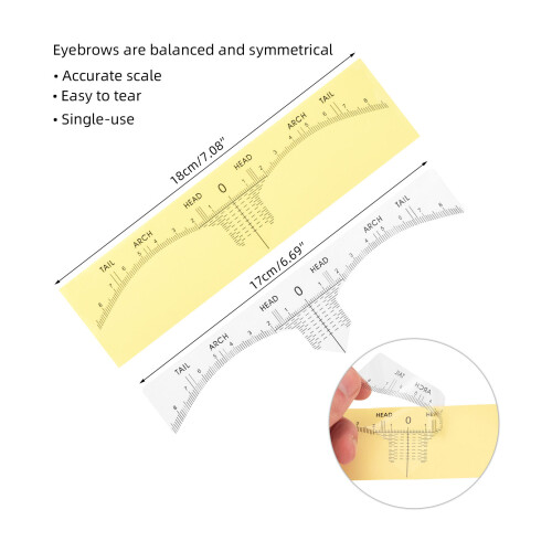 10pz Stampi Monouso Microblading Sopracciglia 1