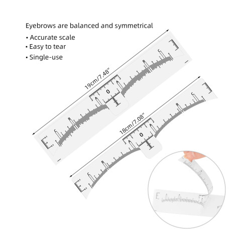 50pz Stampi Microblading Sopracciglia Kit 2