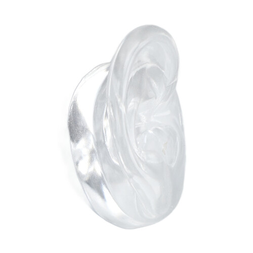 Silicone Right Ear Model Waterproof Transparent Teaching 1