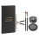 (Black) Microblading-Set mit Edelstahl-Lineal & 2 Pinseln 1