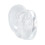 Silicone Right Ear Model Waterproof Transparent Teaching 3