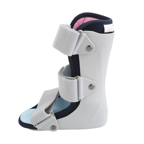 (Left Foot S) Kids Ankle Brace Breathable Adjustable Walking Boot L 2