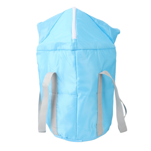 (Blue) Vasca Piedi Pieghevole Isolamento 5 Strati Portatile