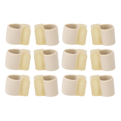 10 Pair Toe Separator Elastic Pressure Relief Big Toe Spacer Hammertoe 2
