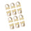 10 Pair Toe Separator Elastic Pressure Relief Big Toe Spacer Hammertoe 4