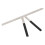 (Black) Augenbrauen-Markierungsset Lineal Pinsel Microblading 5