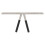 (White) Augenbrauen-Markierungsset Lineal Pinsel Microblading 2