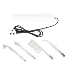(220V UK Plug) High Frequency Facial Wand Skin Tightening Violet Ozone