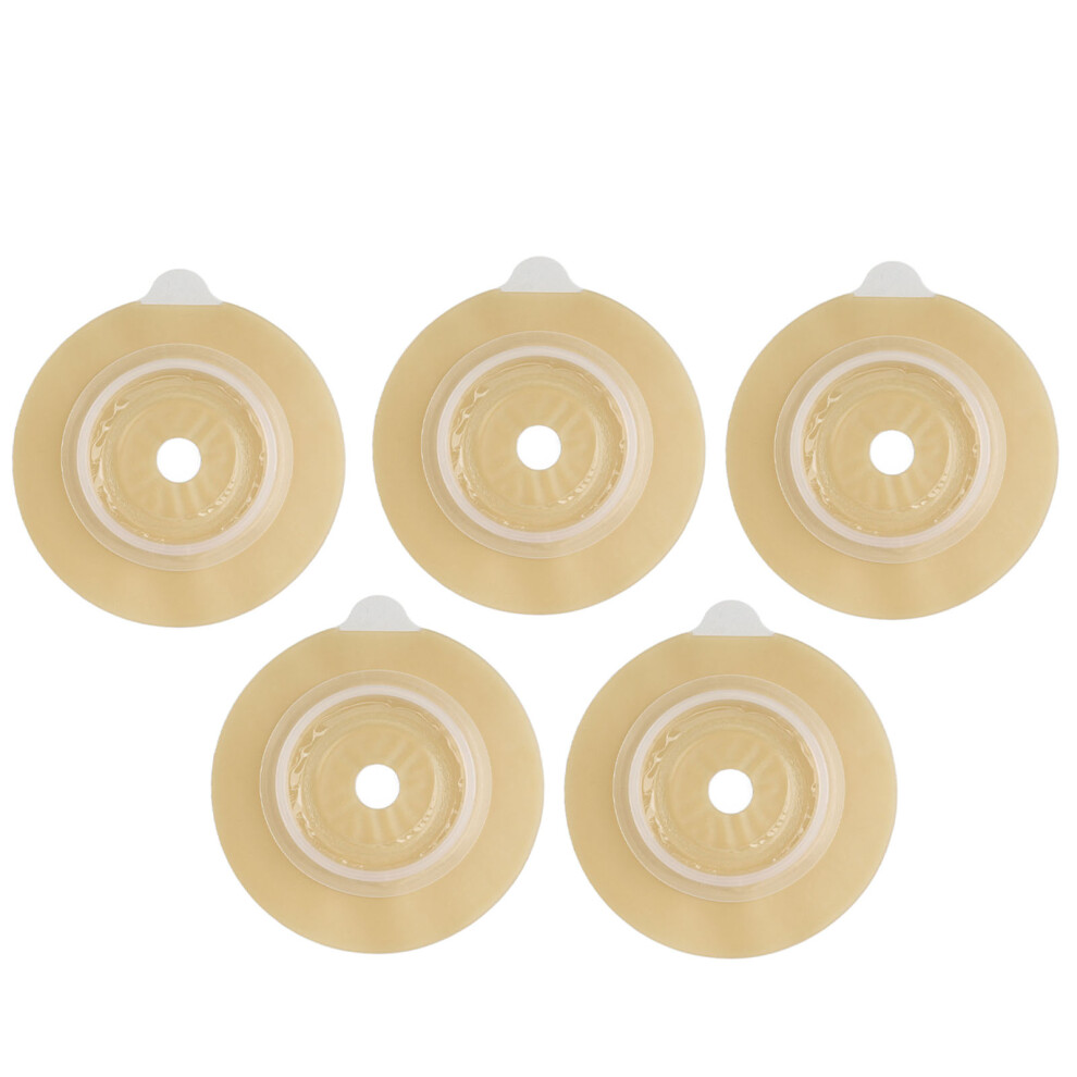 5pcs Ostomy Bag Barrier Disposable Prevent Leakage Skin Color