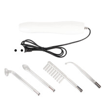 (220V EU Plug) High Frequency Facial Wand Skin Tightening Violet Ozone
