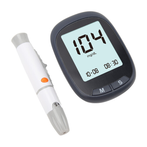 Blutzuckermessgerät Set Automatisch LCD Display Diabetes Testset 1