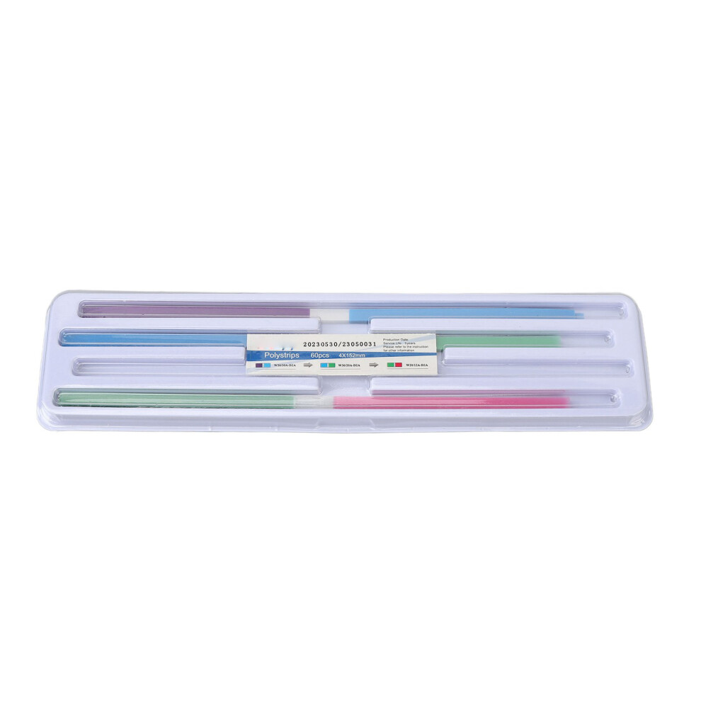 60Pcs Dental Polishing Strips Teeth Finishing Tool 461605402109