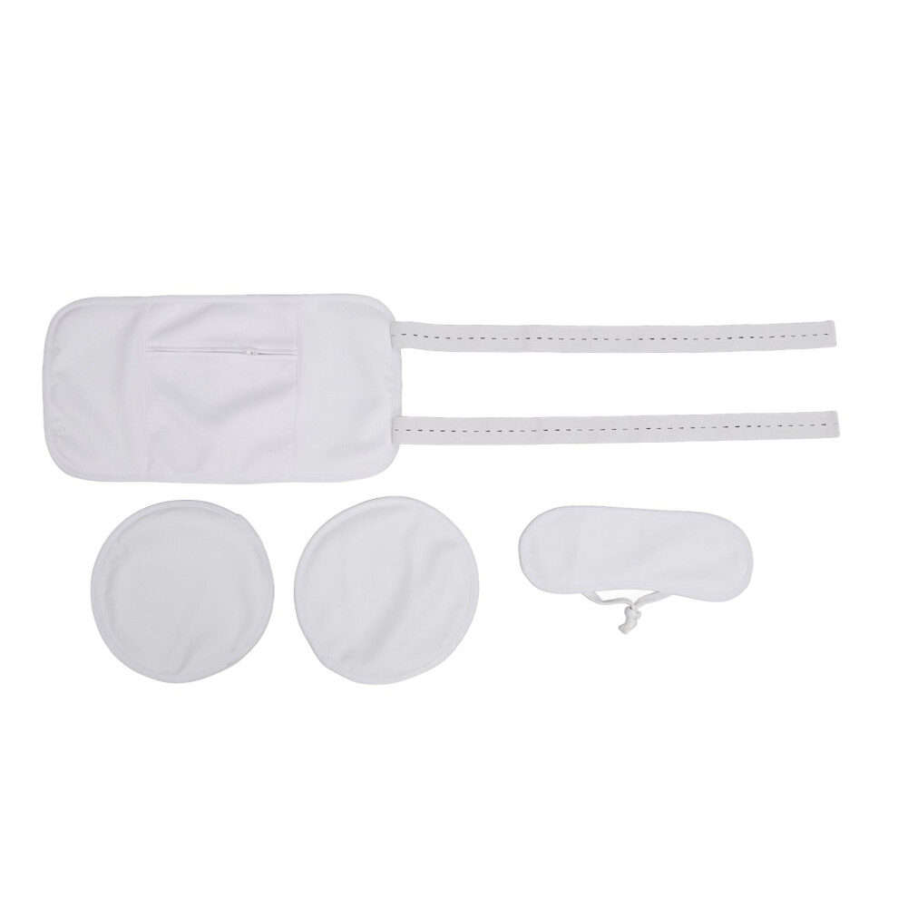 Castor Oil Packs Kit Reusable Adjustable for Waist Thyroid Neck
